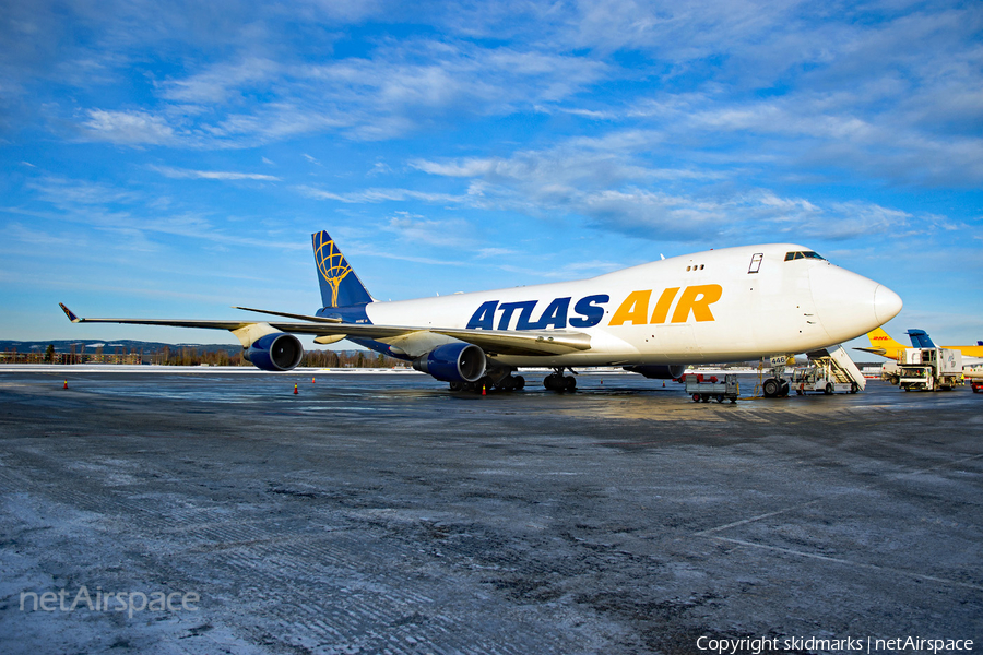 Atlas Air Boeing 747-4B5(ERF) (N446MC) | Photo 288670