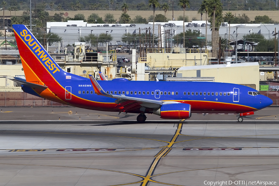 Southwest Airlines Boeing 737-7H4 (N446WN) | Photo 462408