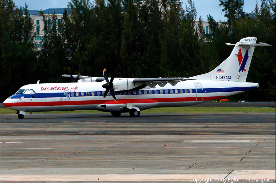 American Eagle ATR 72-212 (N447AM) | Photo 383939