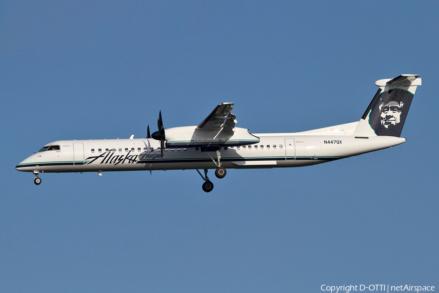 Alaska Airlines (Horizon) Bombardier DHC-8-402Q (N447QX) | Photo 364228