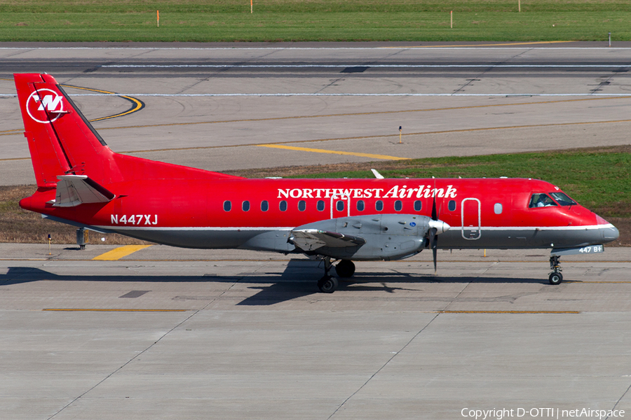 Northwest Airlink (Mesaba Airlines) SAAB 340B+ (N447XJ) | Photo 191201