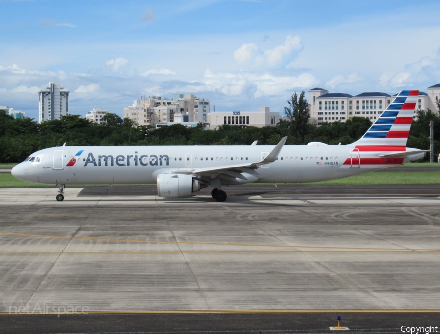 American Airlines Airbus A321-253NX (N448AN) | Photo 596957