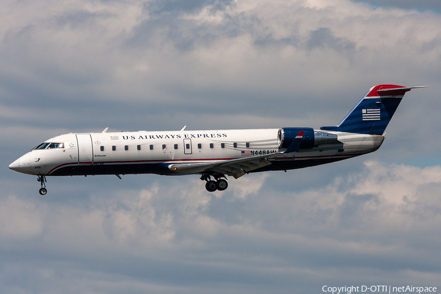 US Airways Express (Air Wisconsin) Bombardier CRJ-200LR (N448AW) | Photo 259836