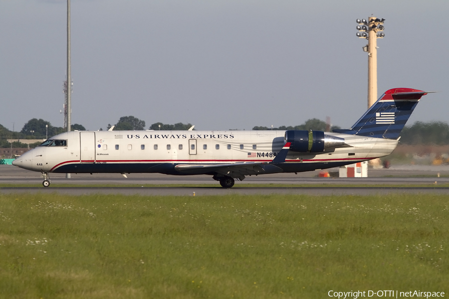 US Airways Express (Air Wisconsin) Bombardier CRJ-200LR (N448AW) | Photo 440316