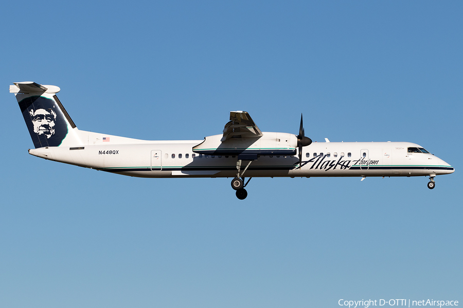 Alaska Airlines (Horizon) Bombardier DHC-8-402Q (N448QX) | Photo 178494