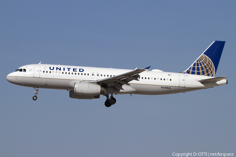 United Airlines Airbus A320-232 (N448UA) | Photo 424943