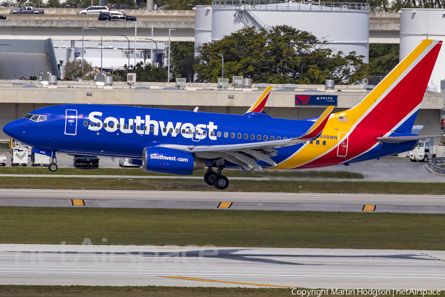 Southwest Airlines Boeing 737-7H4 (N448WN) | Photo 430959