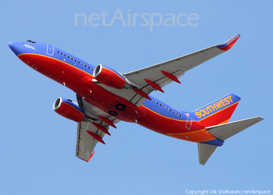 Southwest Airlines Boeing 737-7H4 (N448WN) | Photo 75263