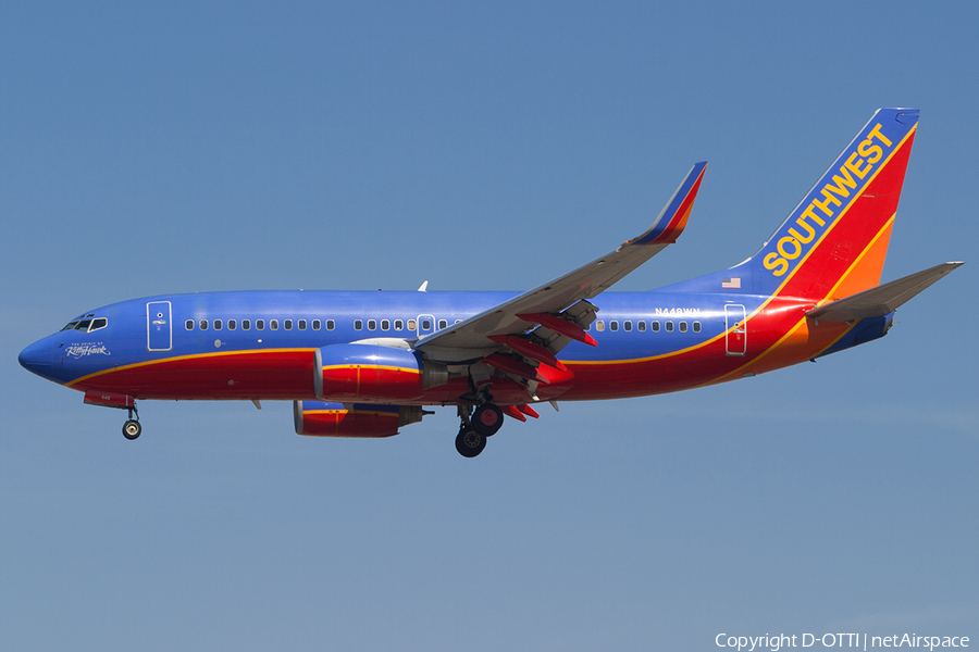 Southwest Airlines Boeing 737-7H4 (N448WN) | Photo 185996