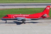 Northwest Airlink (Mesaba Airlines) SAAB 340B+ (N448XJ) at  Minneapolis - St. Paul International, United States