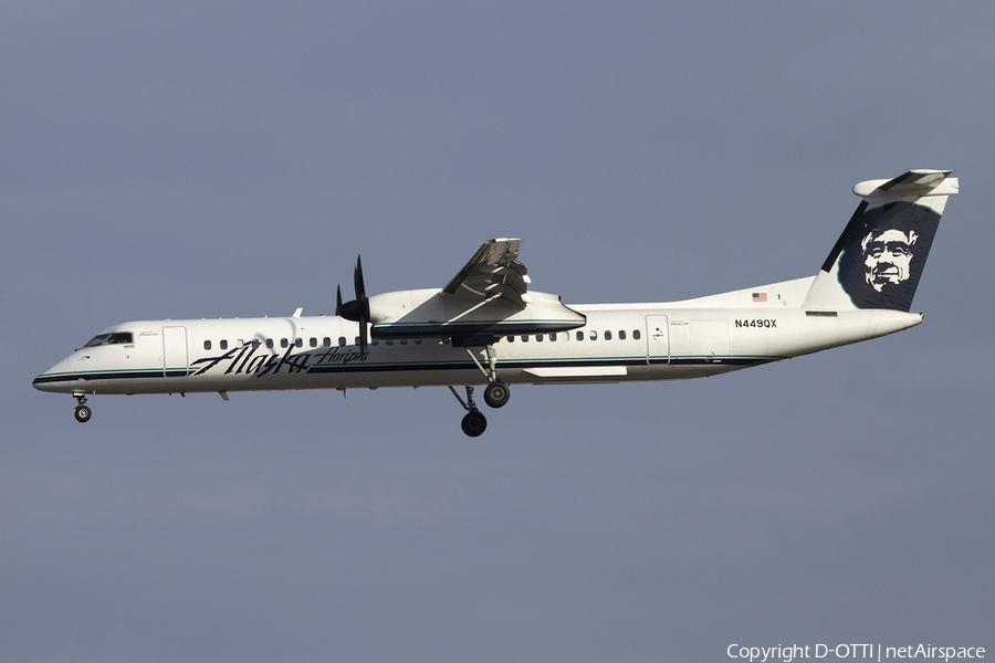 Alaska Airlines (Horizon) Bombardier DHC-8-402Q (N449QX) | Photo 426210