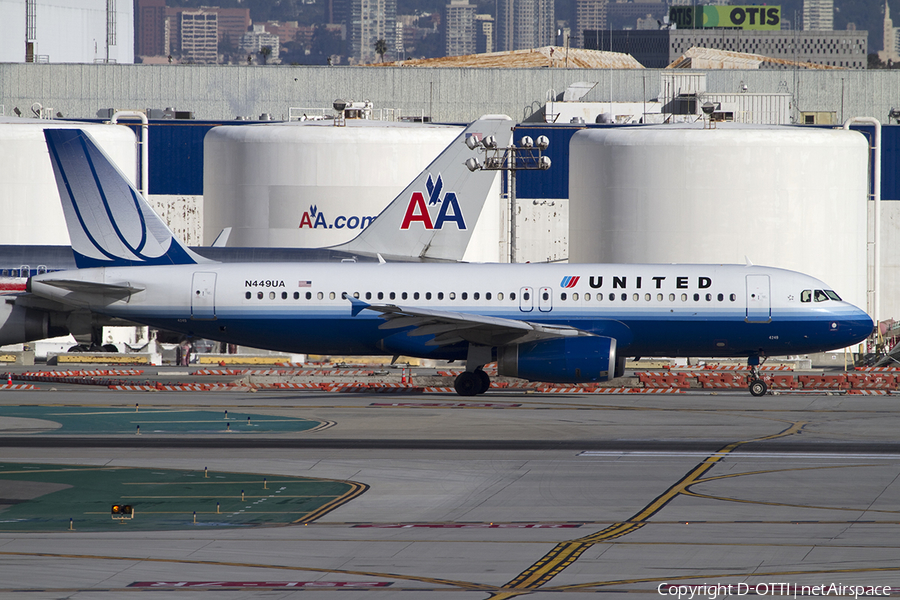 United Airlines Airbus A320-232 (N449UA) | Photo 333356
