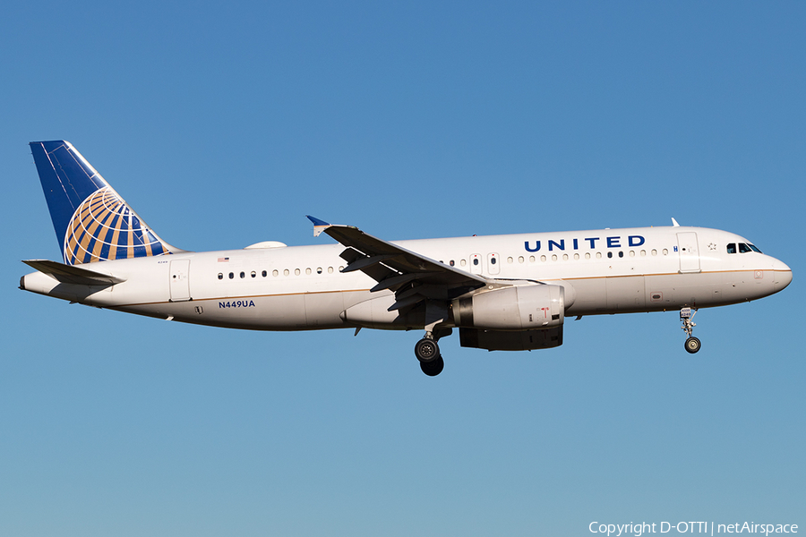 United Airlines Airbus A320-232 (N449UA) | Photo 178502