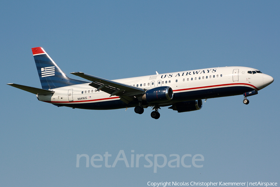US Airways Boeing 737-4B7 (N449US) | Photo 126975