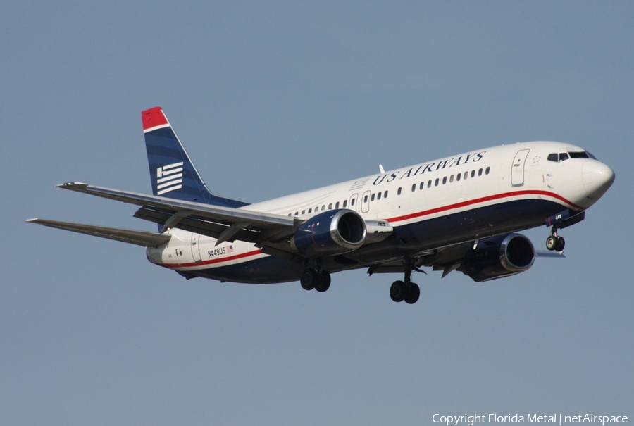 US Airways Boeing 737-4B7 (N449US) | Photo 337338