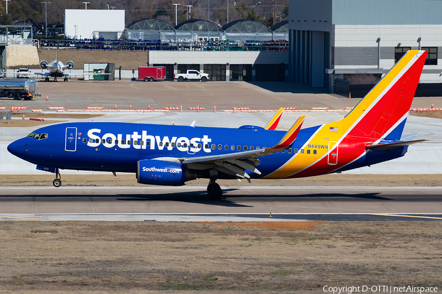 Southwest Airlines Boeing 737-7H4 (N449WN) | Photo 679091