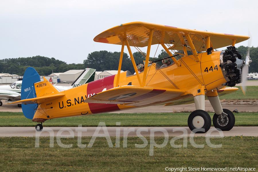 (Private) Boeing PT-17 Kaydet (N44JP) | Photo 137059