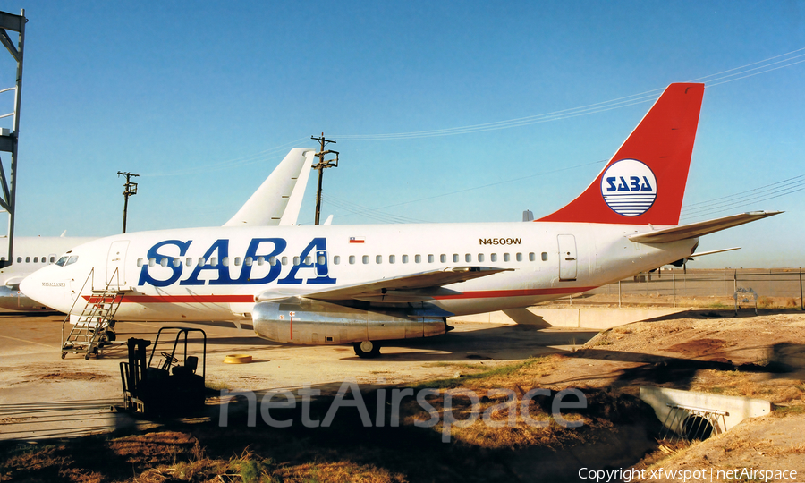 SABA Airlines Boeing 737-247 (N4509W) | Photo 439052