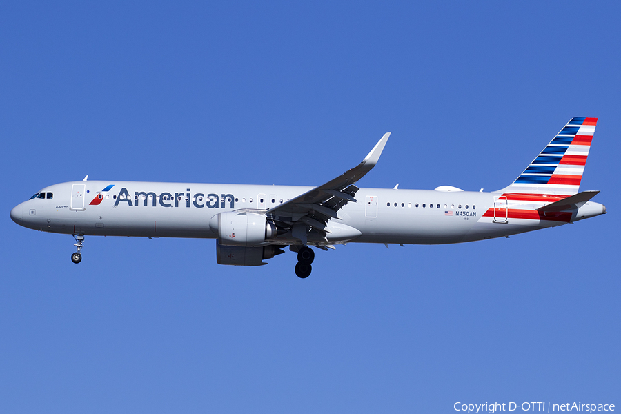 American Airlines Airbus A321-253NX (N450AN) | Photo 538645