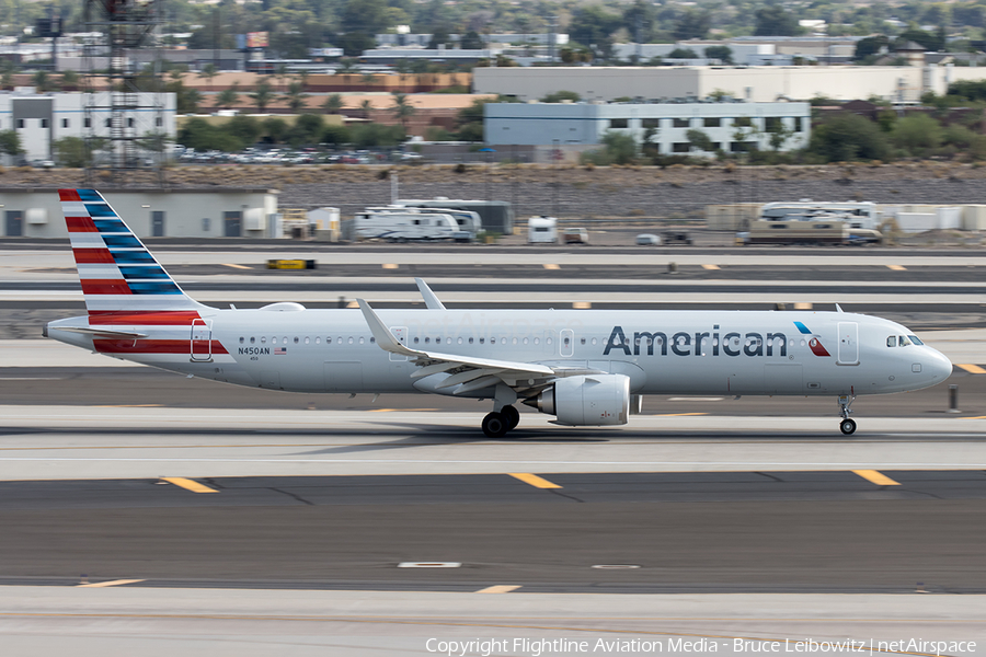 American Airlines Airbus A321-253NX (N450AN) | Photo 554519