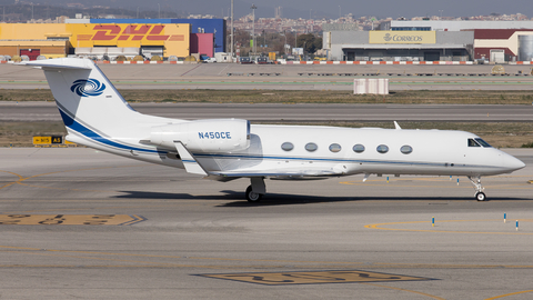 Executive Jet Management Gulfstream G-IV-X (G450) (N450CE) at  Barcelona - El Prat, Spain