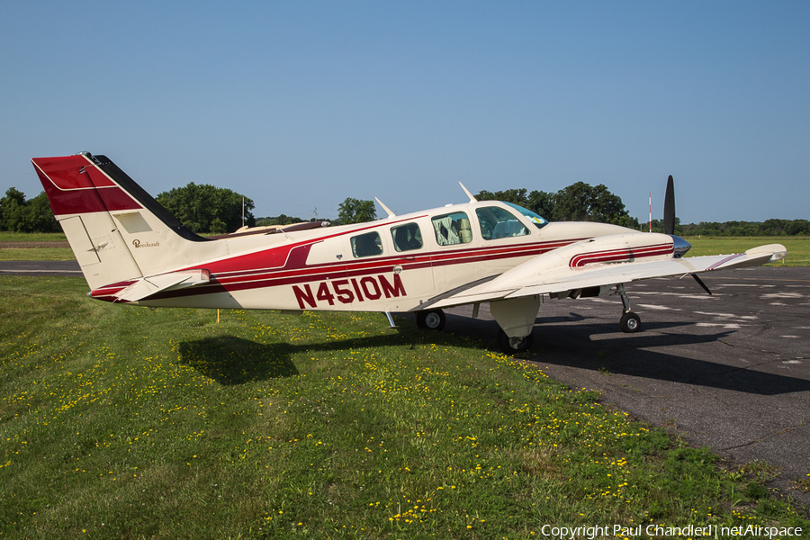 (Private) Beech 58TC Baron (N4510M) | Photo 398792