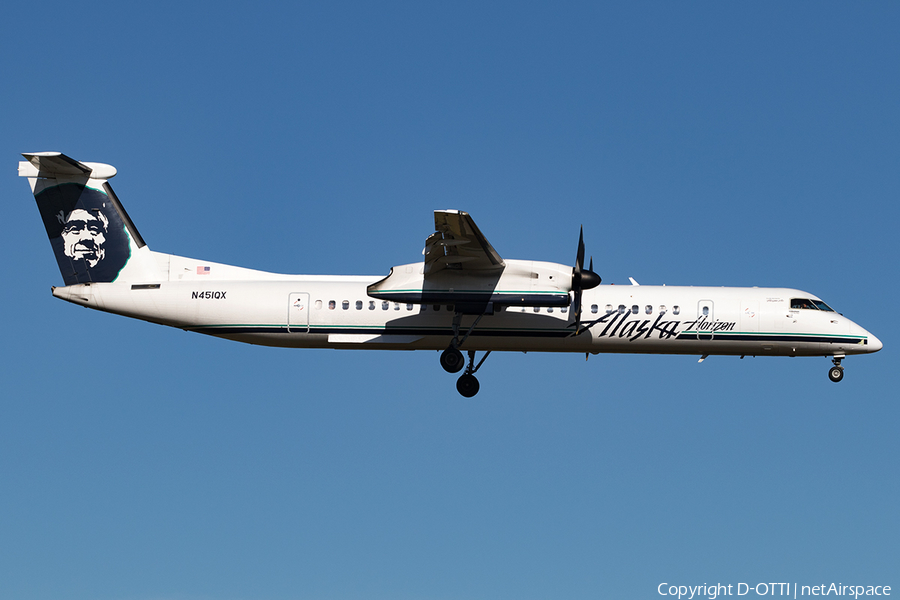 Alaska Airlines (Horizon) Bombardier DHC-8-402Q (N451QX) | Photo 177689
