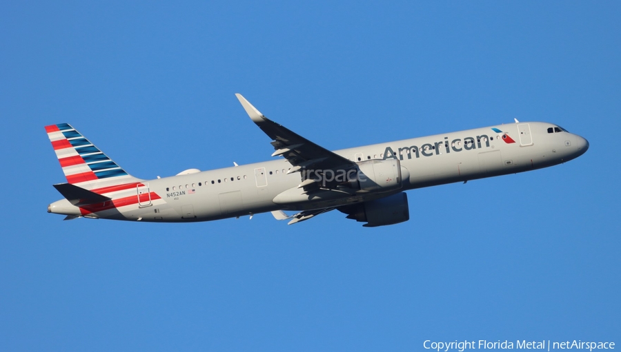 American Airlines Airbus A321-253NX (N452AN) | Photo 612421