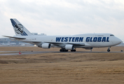 Western Global Airlines Boeing 747-48EM(BDSF) (N452SN) at  Dallas/Ft. Worth - International, United States