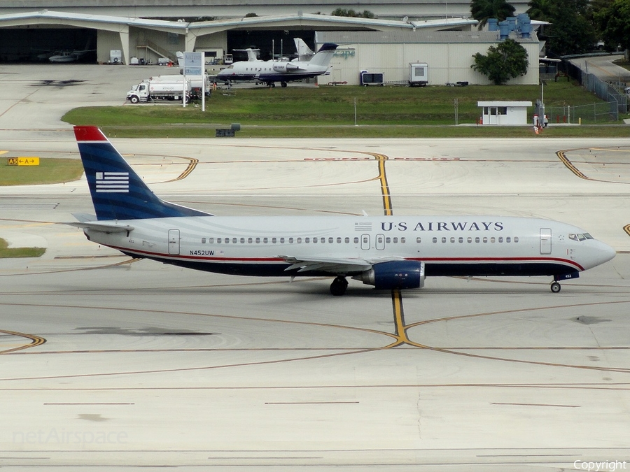 US Airways Boeing 737-4B7 (N452UW) | Photo 19900