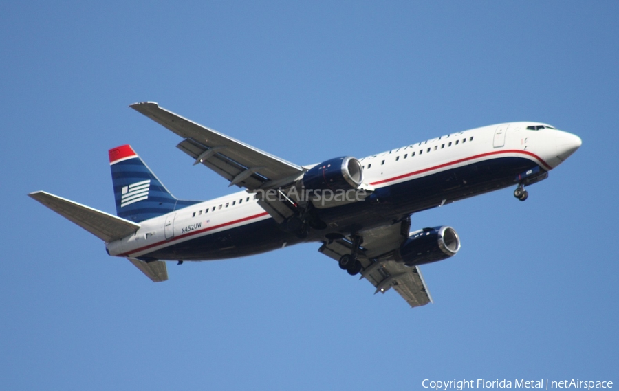 US Airways Boeing 737-4B7 (N452UW) | Photo 300548