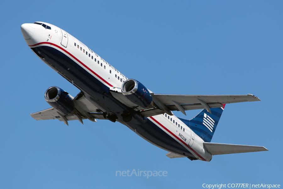 US Airways Boeing 737-4B7 (N452UW) | Photo 13892