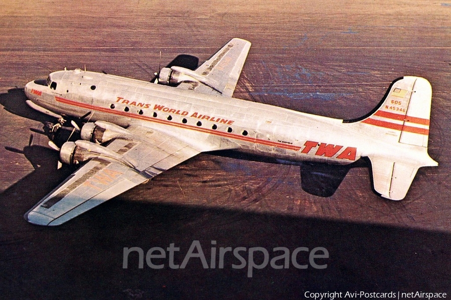 Trans World Airlines Douglas C-54E Skymaster (N45346) | Photo 68240