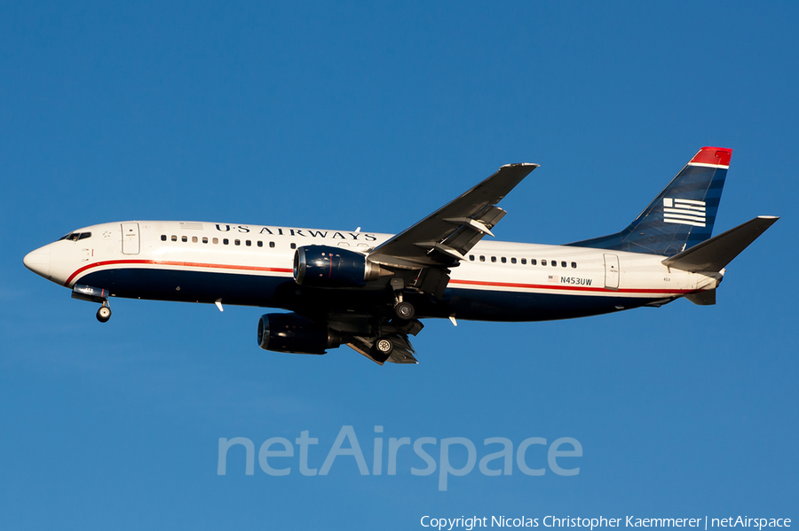 US Airways Boeing 737-4B7 (N453UW) | Photo 127087