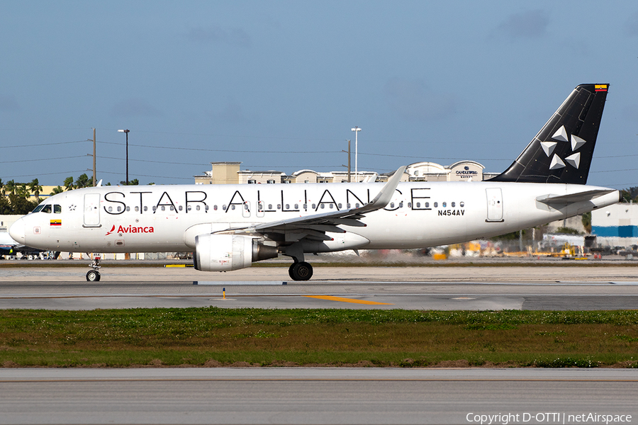 Avianca Airbus A320-214 (N454AV) | Photo 613784