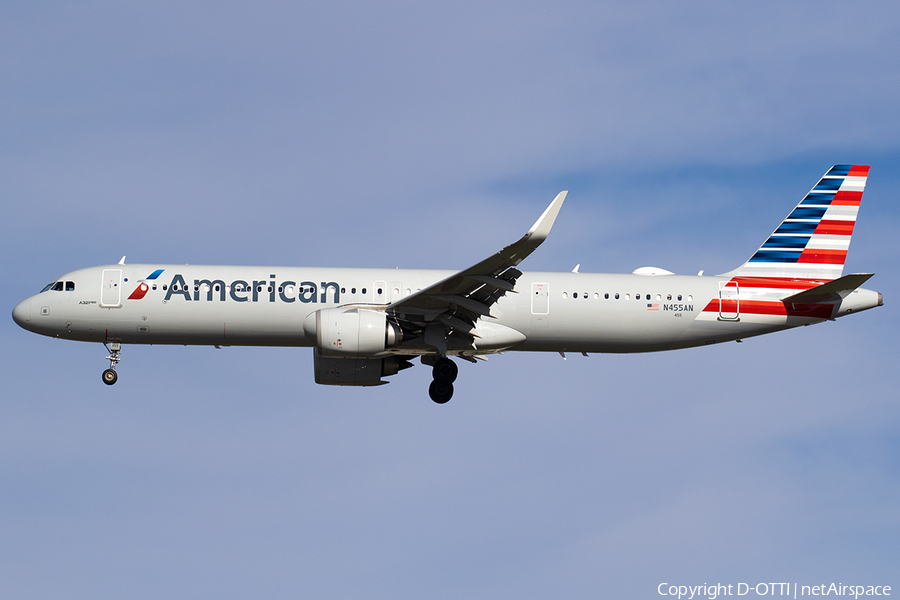 American Airlines Airbus A321-253NX (N455AN) | Photo 566263