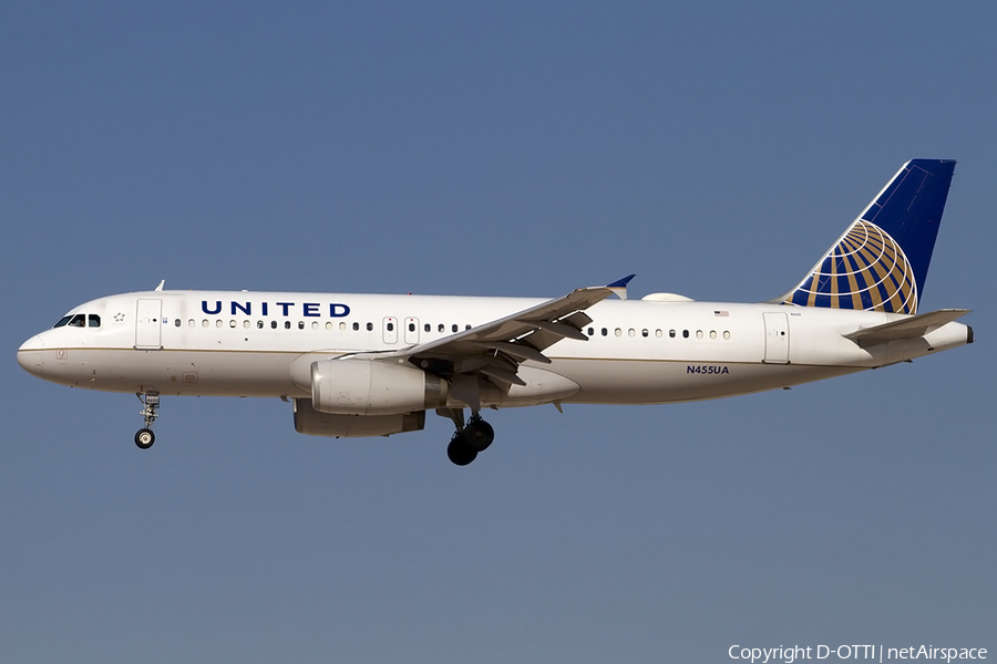 United Airlines Airbus A320-232 (N455UA) | Photo 464520