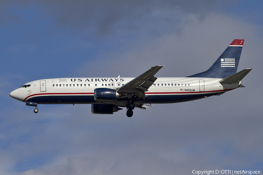 US Airways Boeing 737-4B7 (N455UW) | Photo 386556