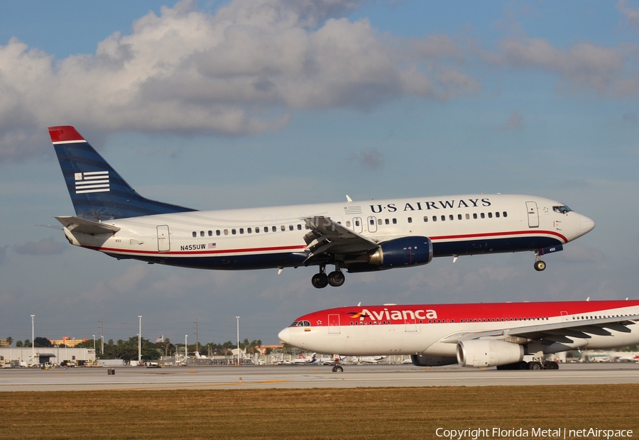 US Airways Boeing 737-4B7 (N455UW) | Photo 300550