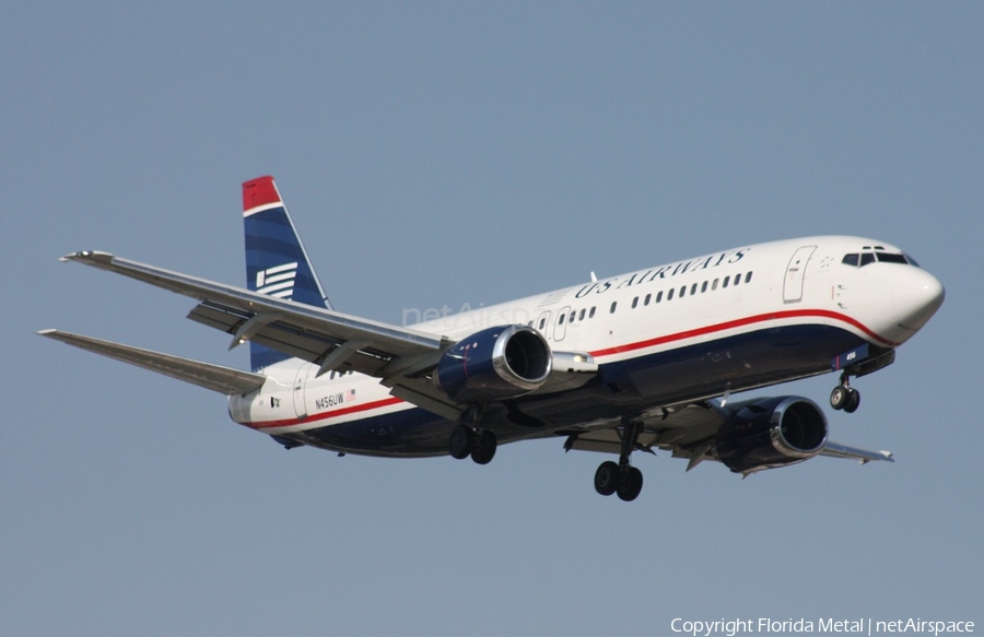 US Airways Boeing 737-4B7 (N456UW) | Photo 300551