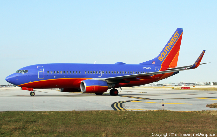 Southwest Airlines Boeing 737-7H4 (N456WN) | Photo 1651