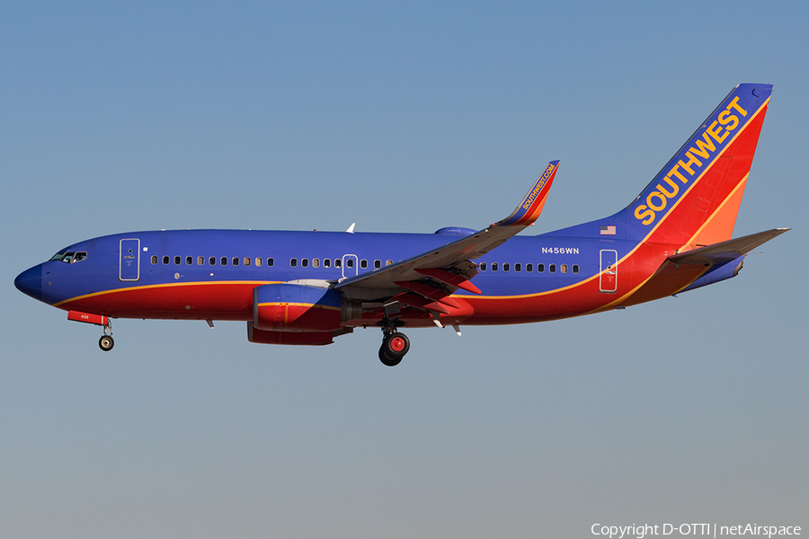 Southwest Airlines Boeing 737-7H4 (N456WN) | Photo 135853