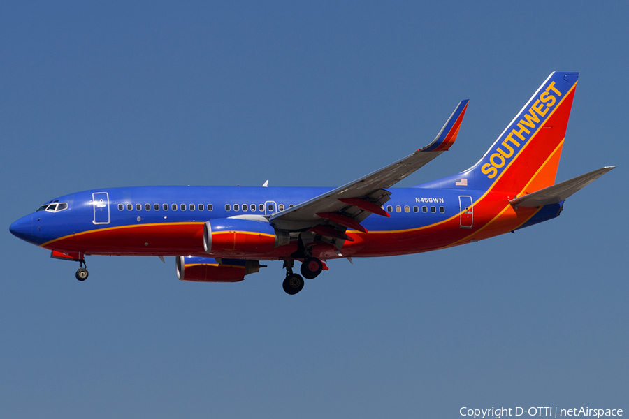 Southwest Airlines Boeing 737-7H4 (N456WN) | Photo 183253