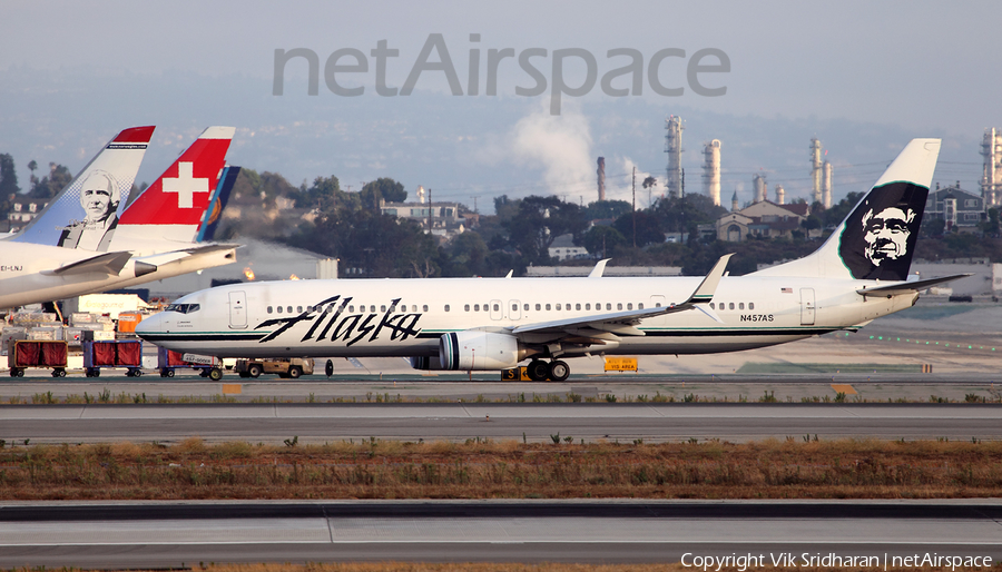 Alaska Airlines Boeing 737-990(ER) (N457AS) | Photo 117976