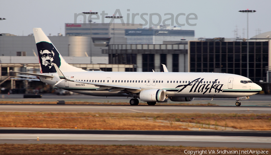Alaska Airlines Boeing 737-990(ER) (N457AS) | Photo 117983