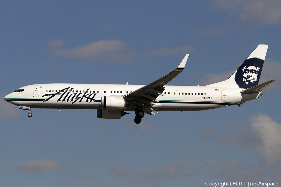 Alaska Airlines Boeing 737-990(ER) (N457AS) | Photo 469537