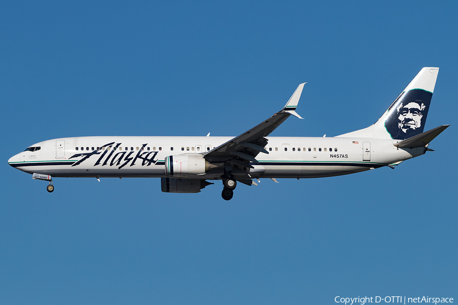 Alaska Airlines Boeing 737-990(ER) (N457AS) | Photo 180980