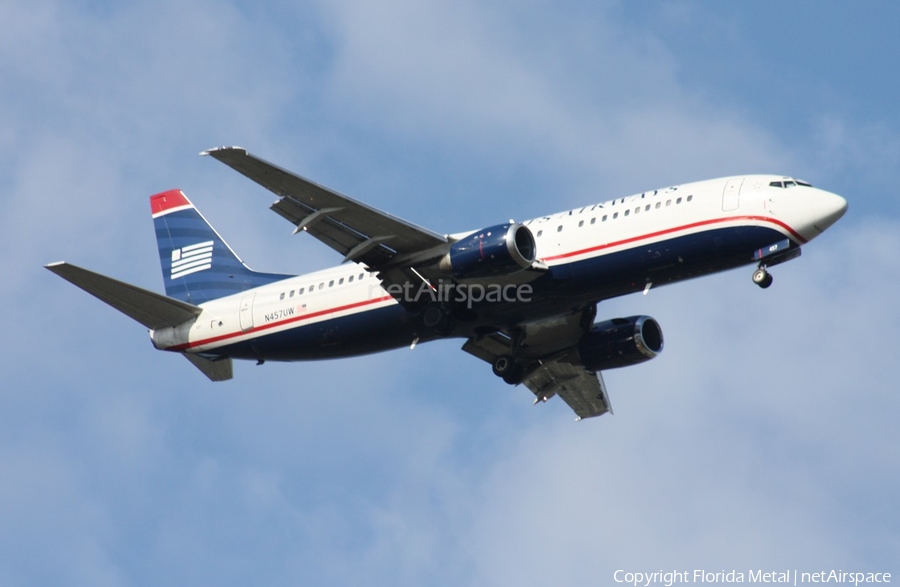 US Airways Boeing 737-4B7 (N457UW) | Photo 300554