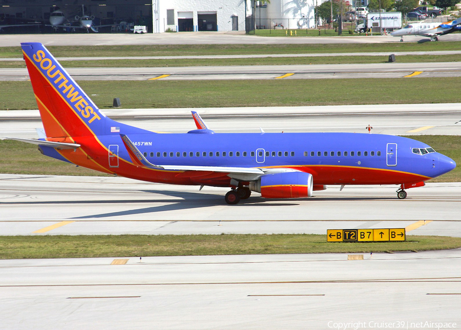Southwest Airlines Boeing 737-7H4 (N457WN) | Photo 96862