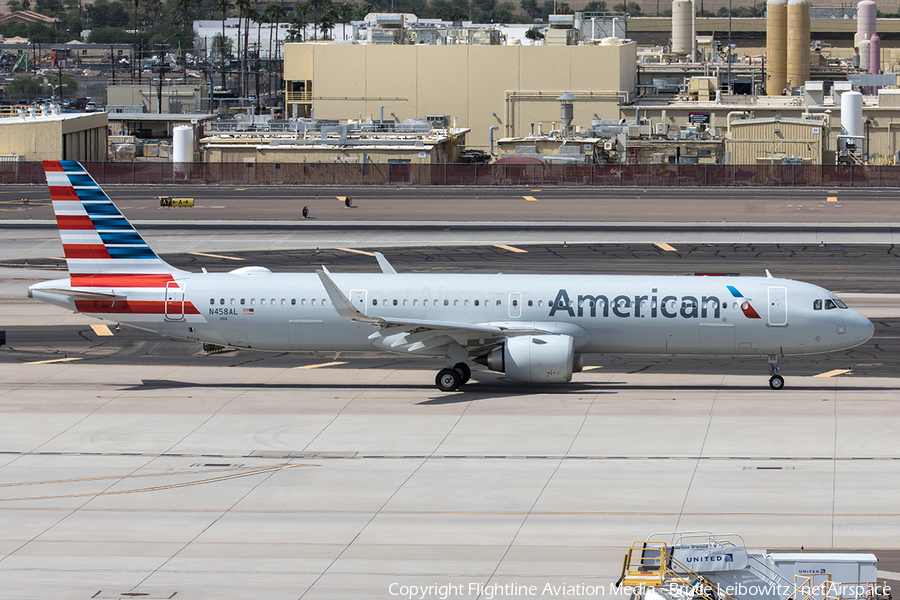 American Airlines Airbus A321-253NX (N458AL) | Photo 554520